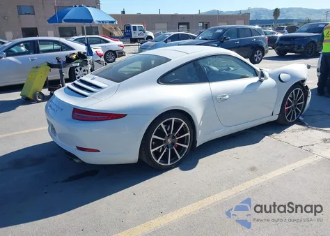 2013 Porsche 911 Carrera S z USA, uszkodzony, nr VIN WP0AB2A96DS121732